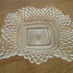 Indiana Glass Diamond Point Candy Dish