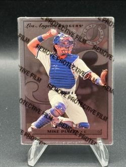 1996 Leaf Leaf Steel #51 Mike Piazza With Coating