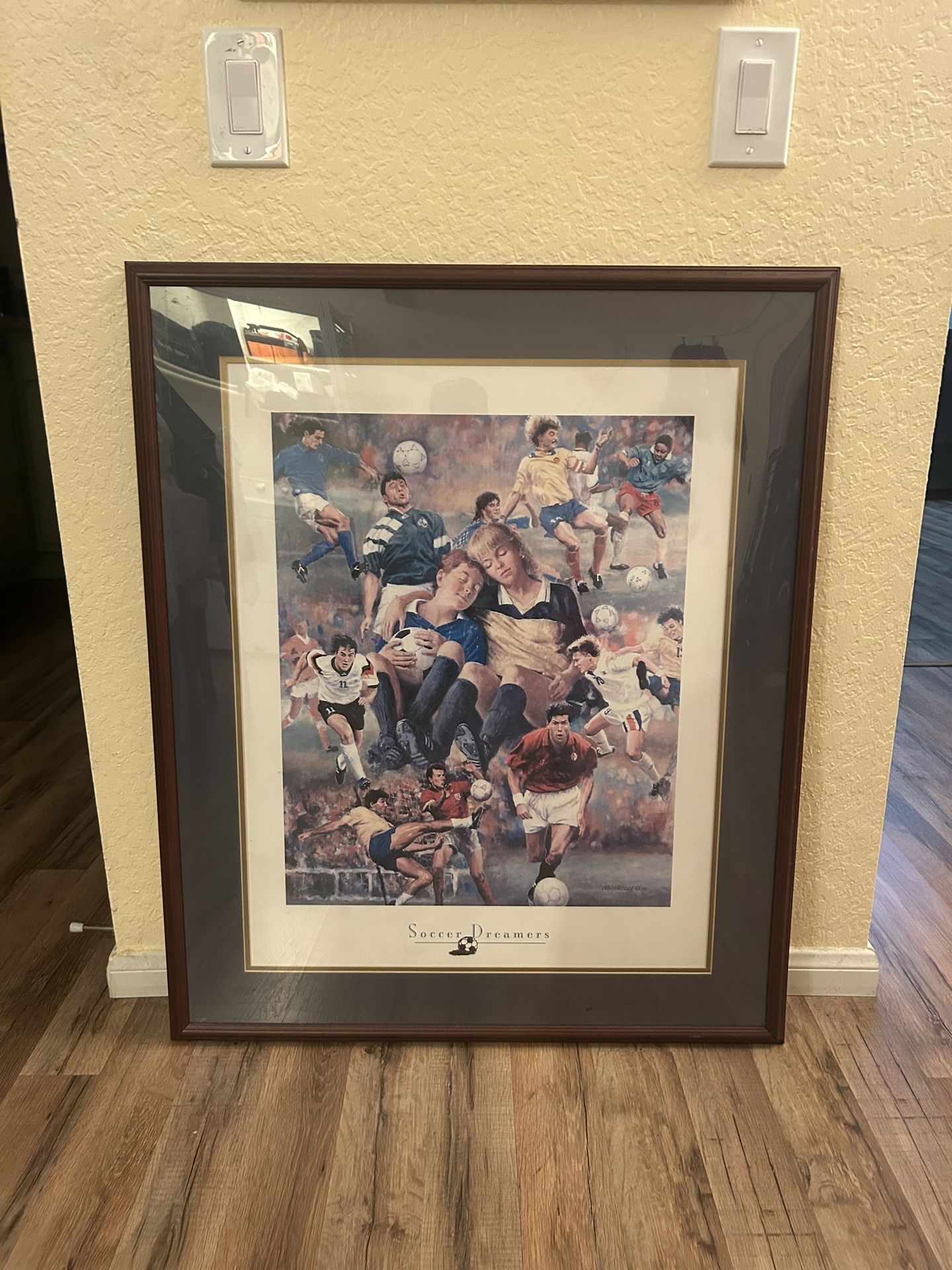 Soccer Dreams Signed Portrait