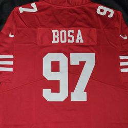 49ERS Nick Bosa jerseys (S, 3XL) 