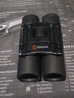 Simmons 10x25 Prosport Binoculars