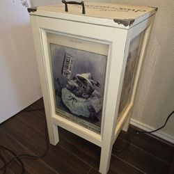 End Table Storage Cabinet 