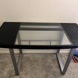 Glass Top Computer Desk / Writing Table