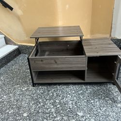 Sleek Storage Table /negotiable