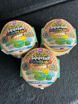 Mystery Squishy Dumpling Tie Dye Edition
