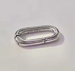 Pandora ME Sterling Silver Rectangular Openable Link Style #763033C00