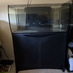 Fluval Flex 32g aquarium with Fluval Flex stand