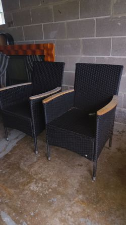 Outside patio chairs