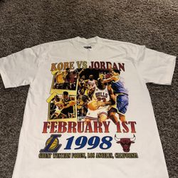 Vintage Style Jordan Vs Kobe Shirt 