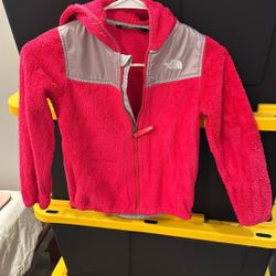 North Face Pink Denali Style Jacket For Girls Size 6