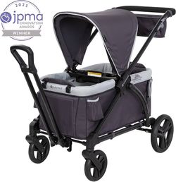 WEEKEND SPECIAL! $155: Expedition 2 in 1 Push/Pull Stroller Wagon w/ Canopy, Car Seat Adapter