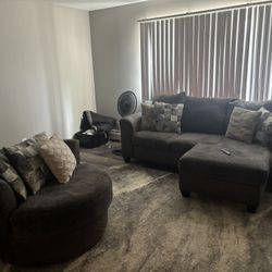 Gray Living Room Set for Sale
