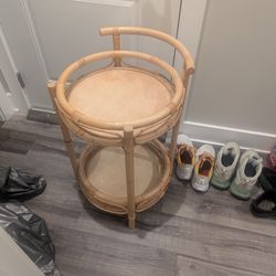 Wooden Bar Cart