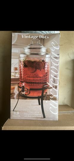 Glass Drink Dispenser