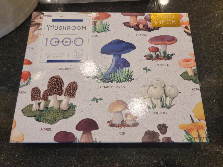 Mushroom Puzzle - Fungi , Mycology, Shroom, Morel