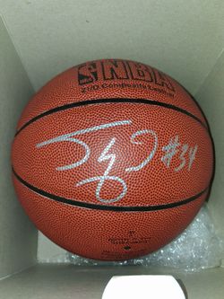 Shaq signed basketball