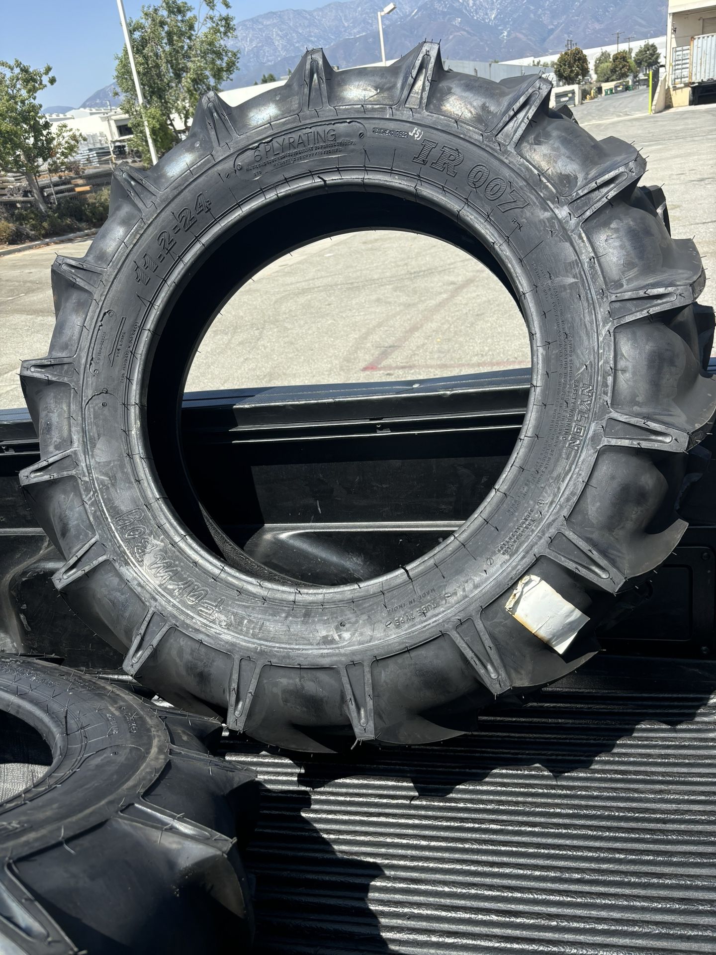 2 Tractor Tires 11.2x24 $440