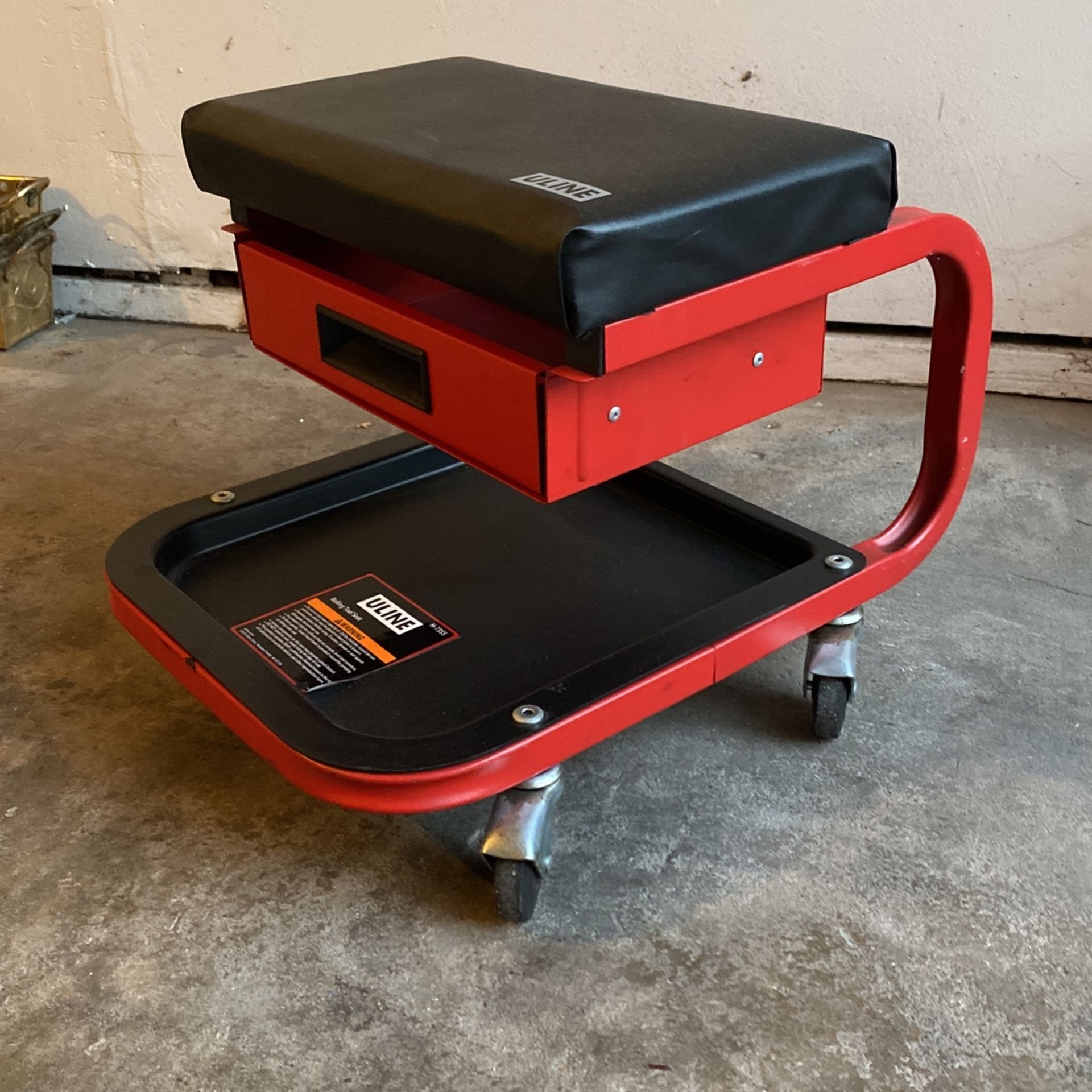 Uline Rolling Tool Seat