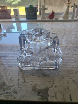 Party Lite Tea Holder Beautiful When Lit