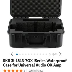 SKB 3i-1813-70X iSeries Waterproof Case for Universal Audio OX Amp