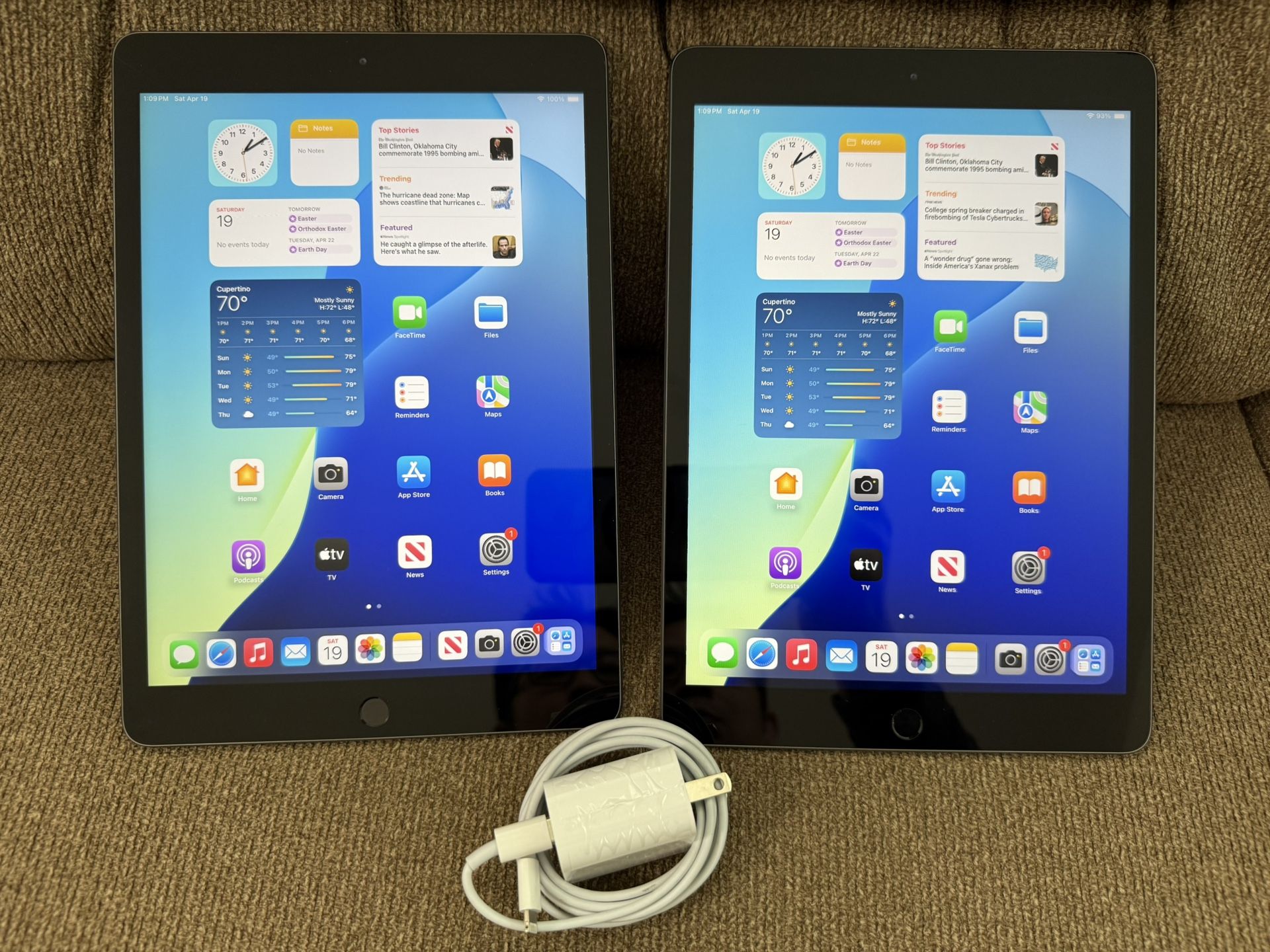 iPad 8th Gen, Touch ID , 10.2” WIFI. 32gb, Space Gray