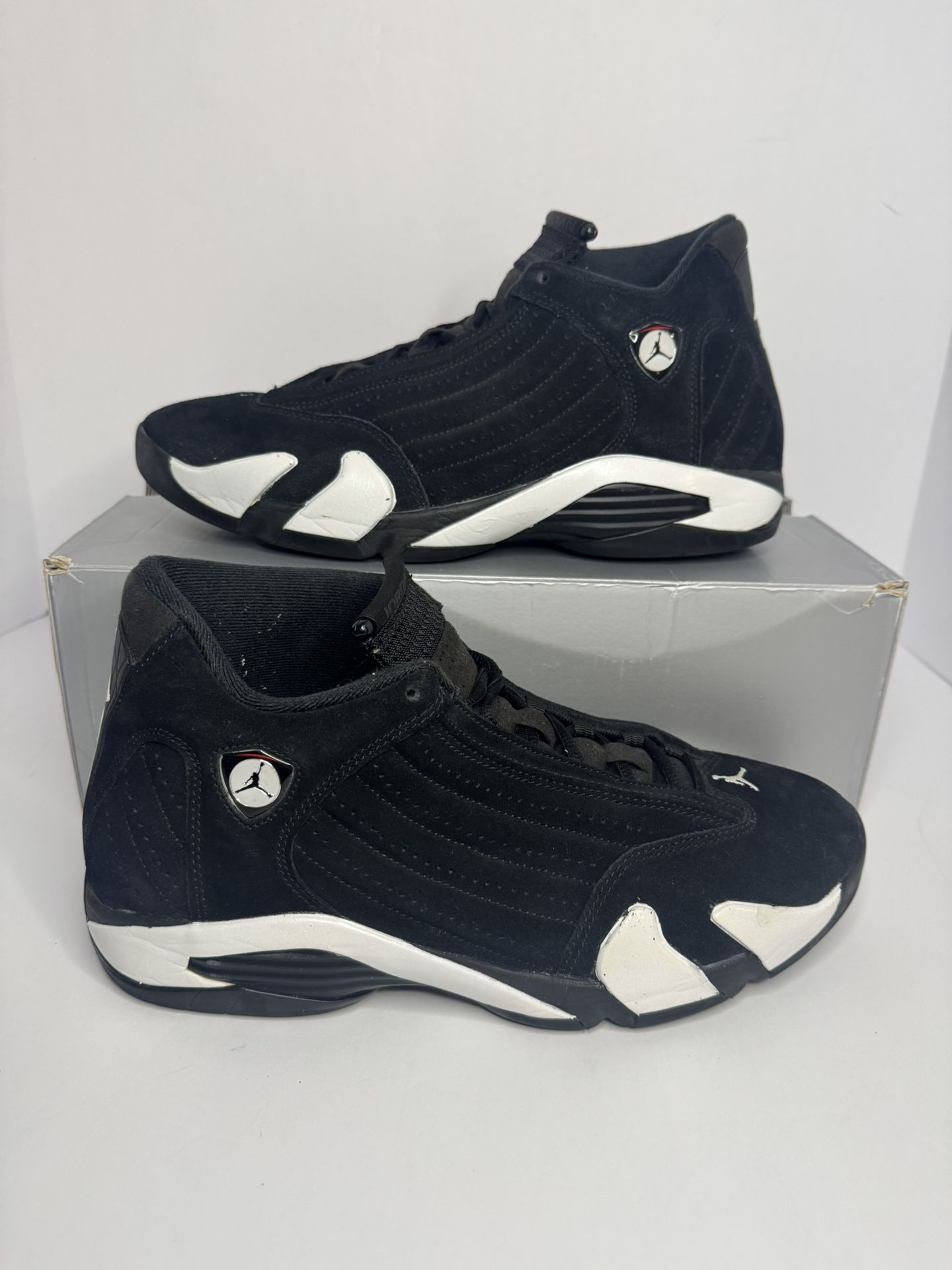 Jordan 14 Retro “Black White” - 10.5M - Used w/ OG Box