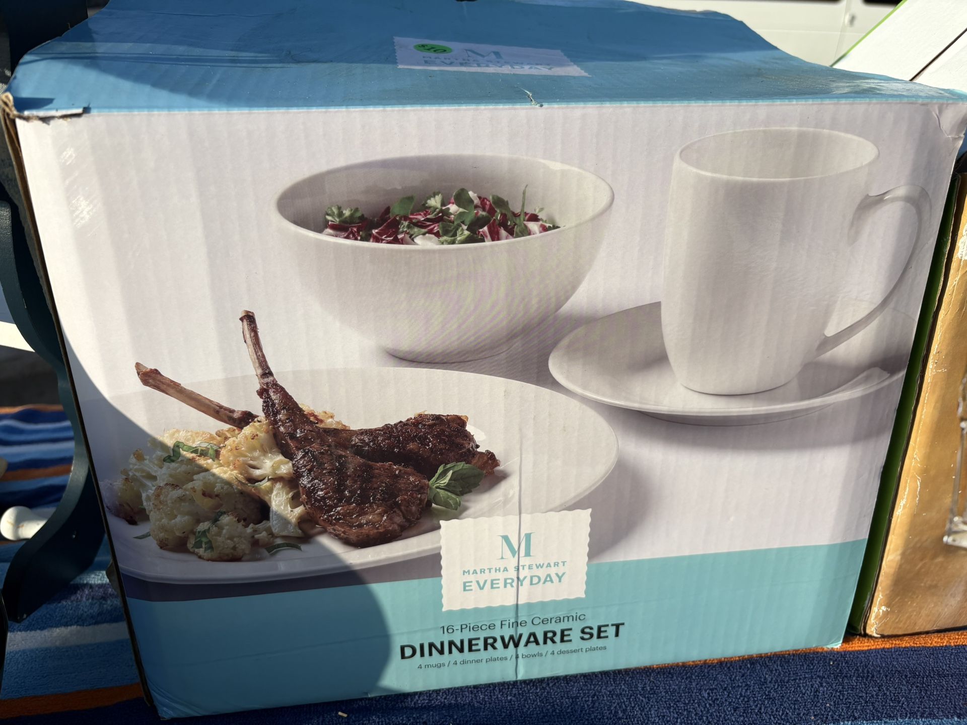 Dinnerware Set & Glasses Bundle
