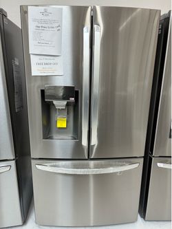 🎆BLOWOUT SALE AND 🚛FREE DROP OFF Within 20 Miles Of Store until 7/12⏳ on a 3 Door French Door Refrigerator