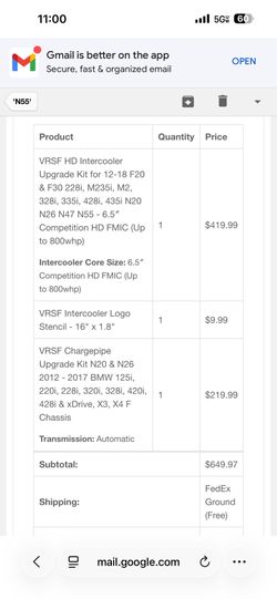 F30 bmw parts