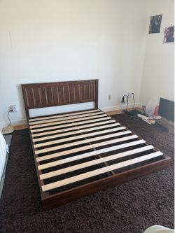 Queen Wooden Bed Frame