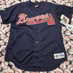 NWT Vintage Atlanta Braves GREG MADDUX Majestic Diamond Collection Jersey, Men's Large