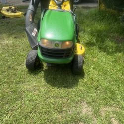 John Deere LA 115 Riding Mower ($850, Trade Or Trade + Cash)