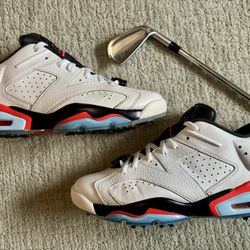 Jordan VI Infrared Golf - Sz. 10.5