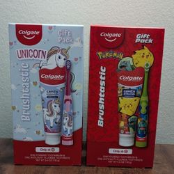 Kids Colgate Toothpaste And Toothpaste Set