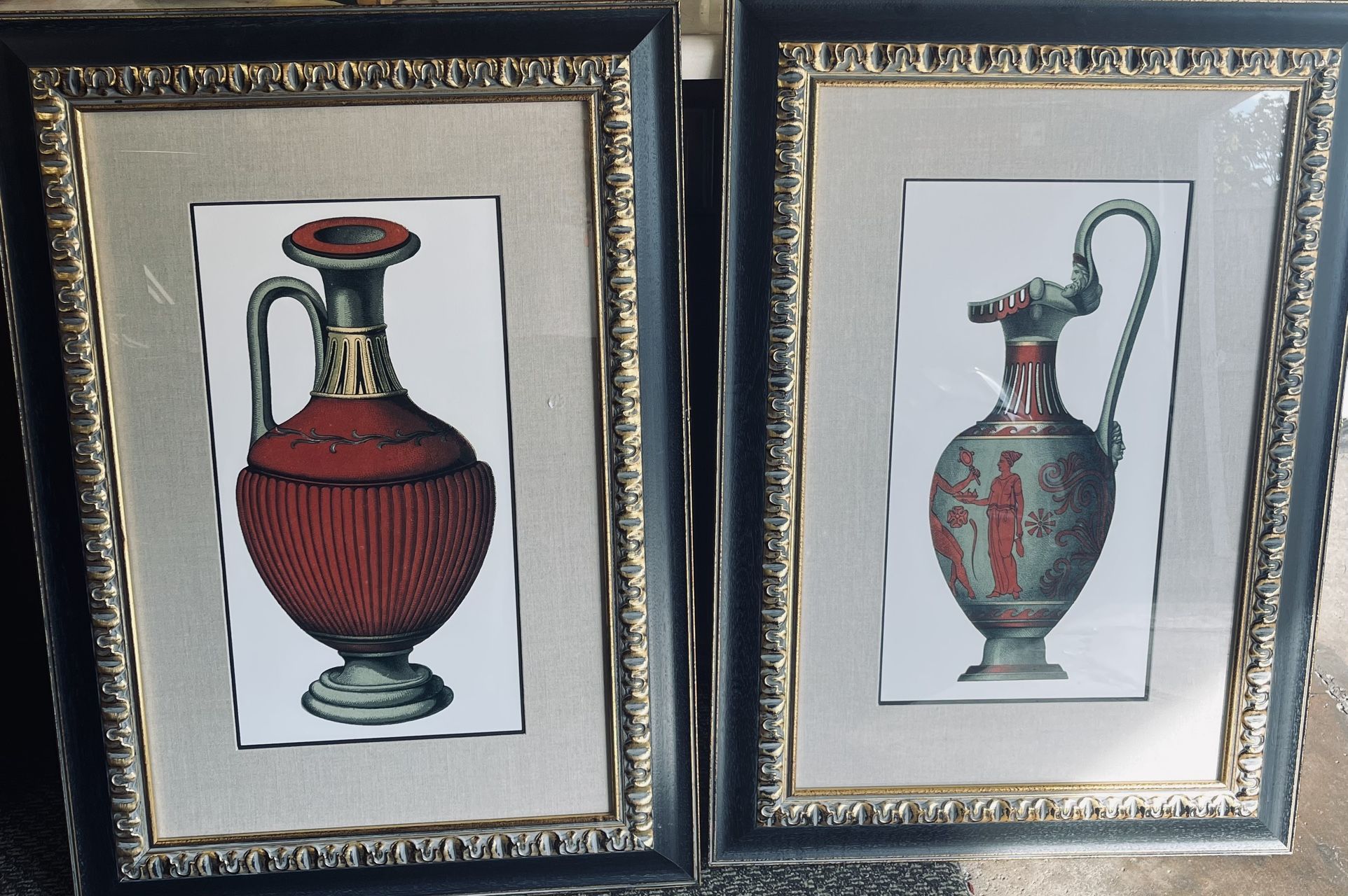 W. KING AMBLER Framed Print pair