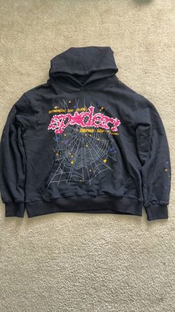 Sp5der hoodie black