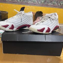2012 Jordan "Candy Cane 14s Size 13