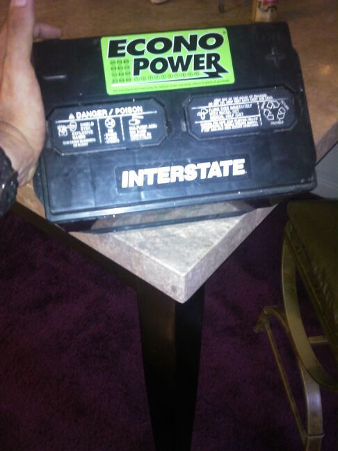 Interstate Econo power battery never used