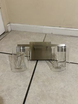 Bathroom Vanity Light | 2-Light Modern Wall Fixture
