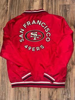 New Men’s Size Large Nylon San Francisco 49ers Jacket