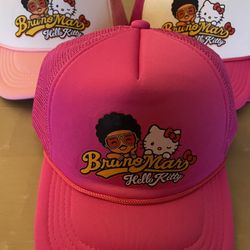 Bruno Mars And Hello Kitty Hat