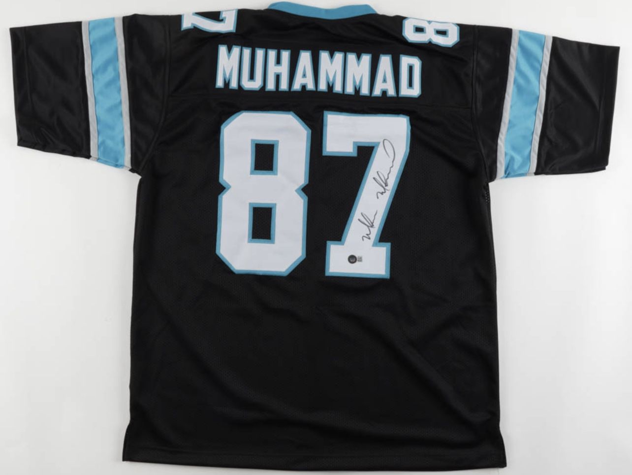 Muhsin Muhammad Signed Jersey (Beckett) Black Friday