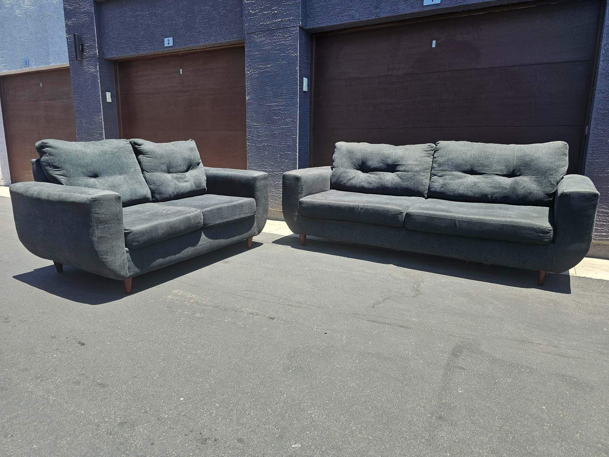 Gray Couch Set (WILL DELIVER) for Sale in Phoenix, AZ OfferUp