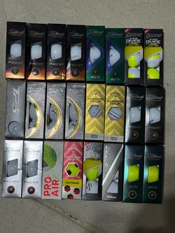 NEW GOLF BALLS Titleist Srixon TaylorMade Callaway Vice Wilson ProV1