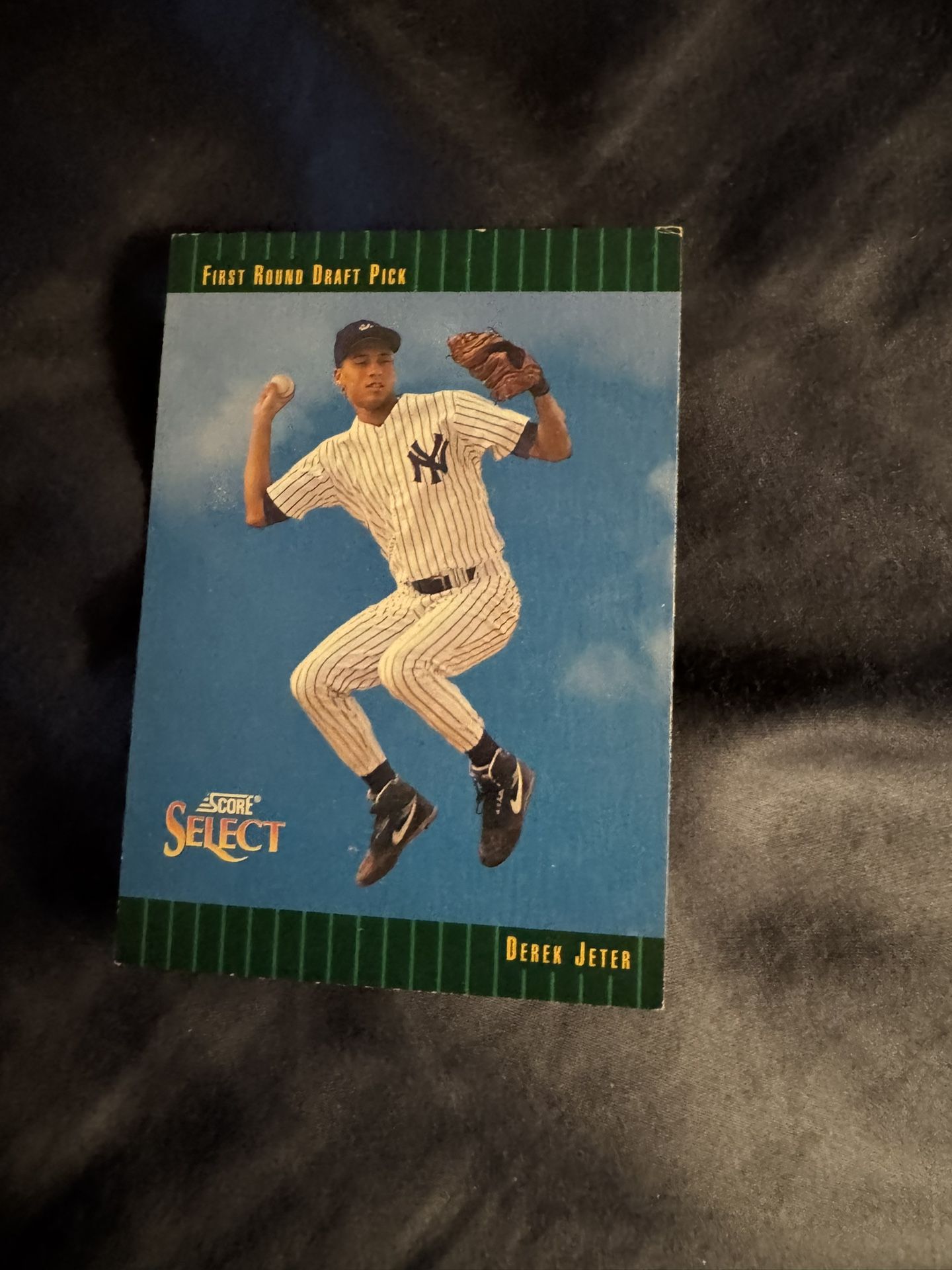Derek Jeter Baseball Card