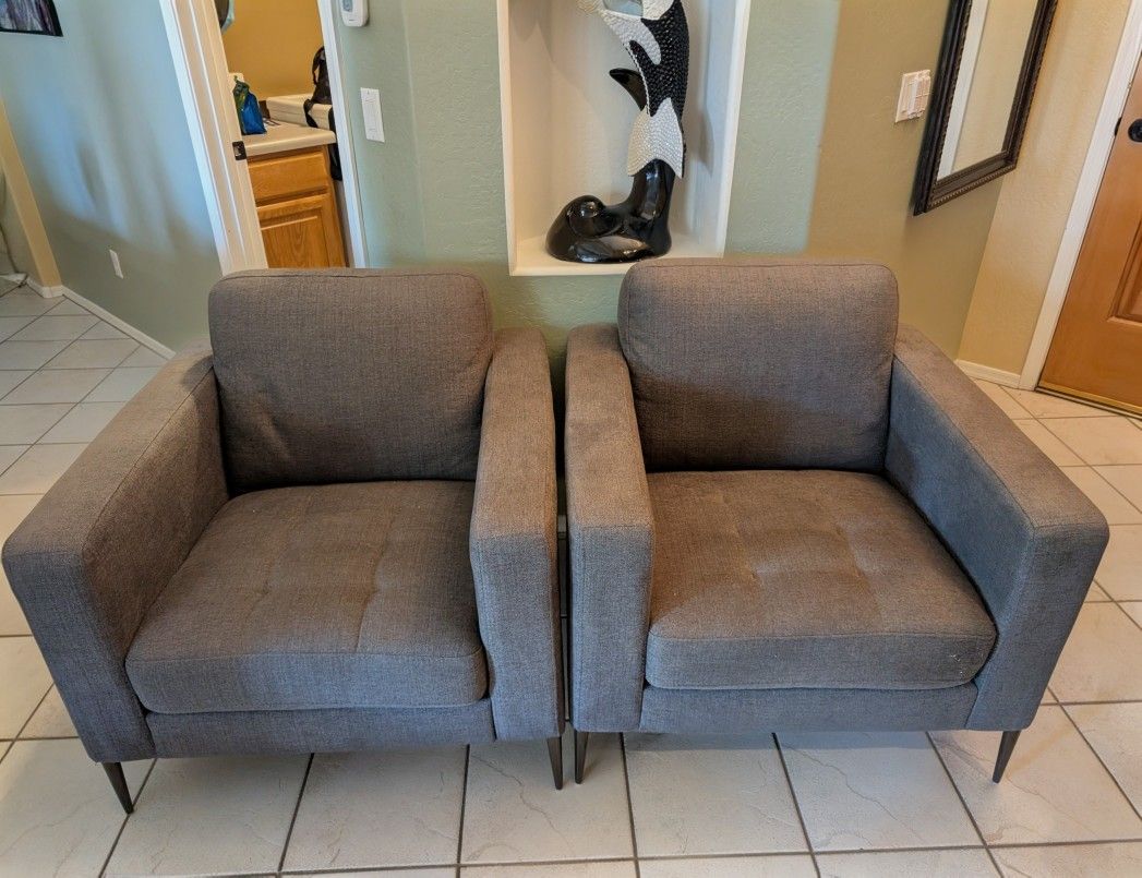 Pair Of Matching Armchairs