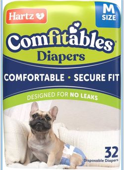 Hartz Disposable Dog Diapers Sz Medium