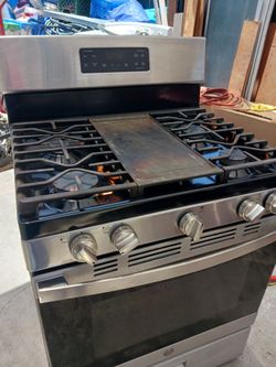 Stainless steel  Range Gas Stove works perfect