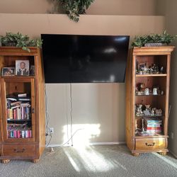 Wooden Cabinet setup 