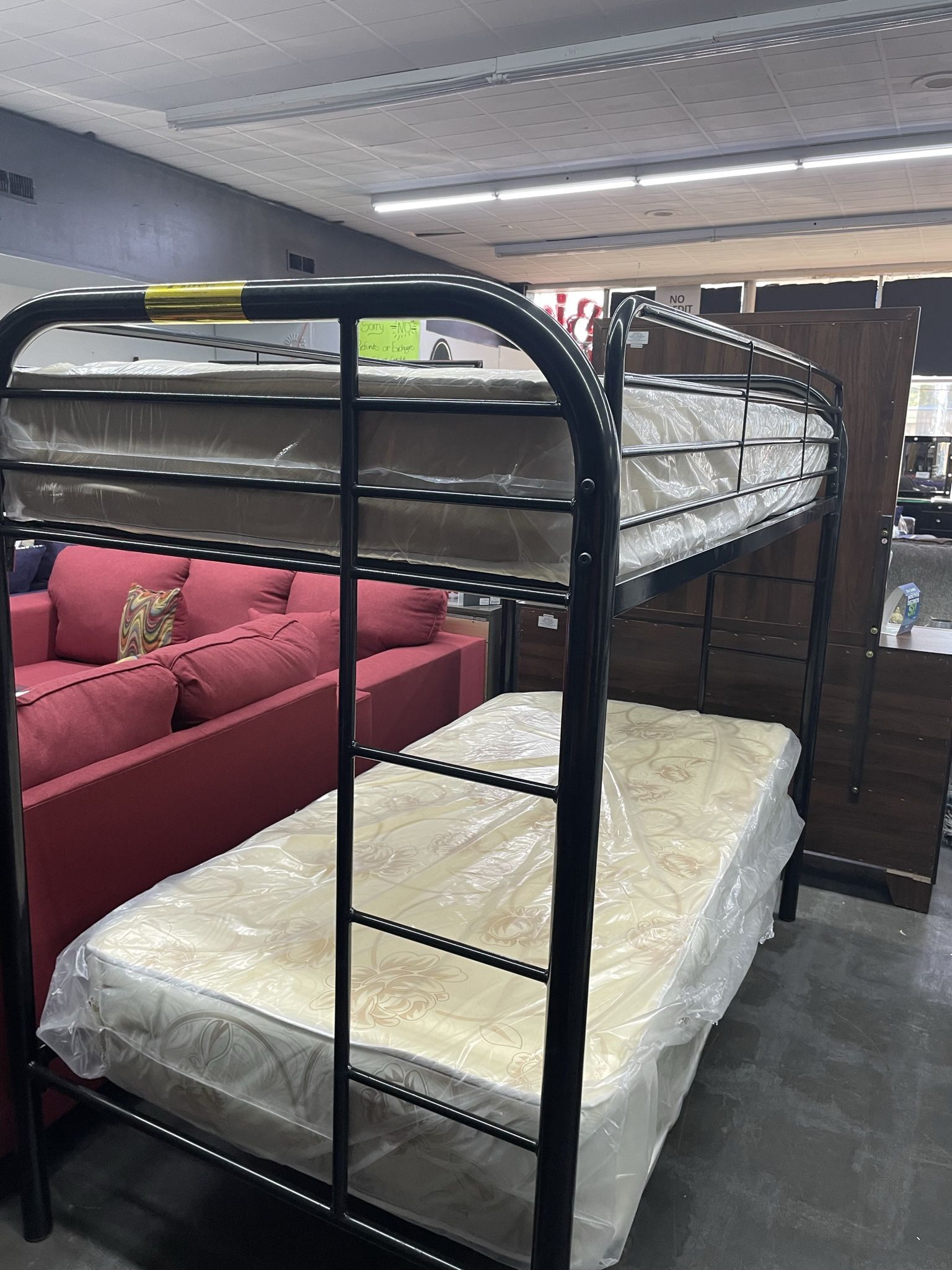 New Bunk Bed With Mattress